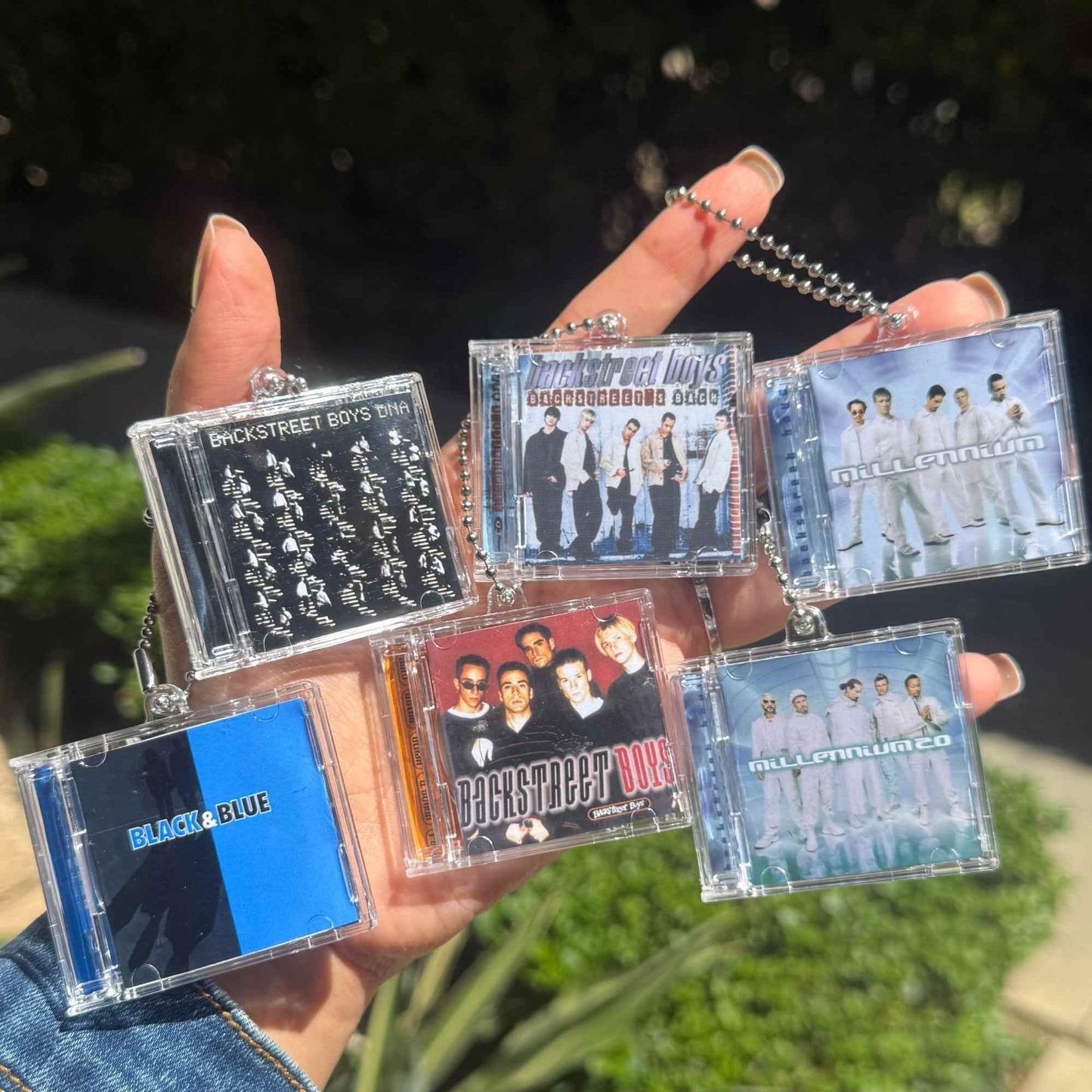 Fan Art Mini-CD Keychain.