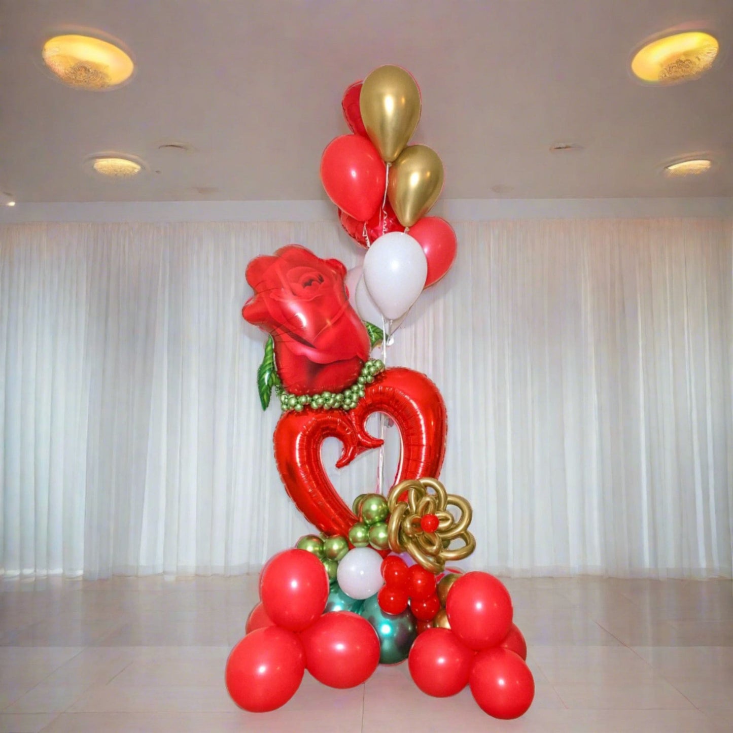 Globos Ramos Corazones