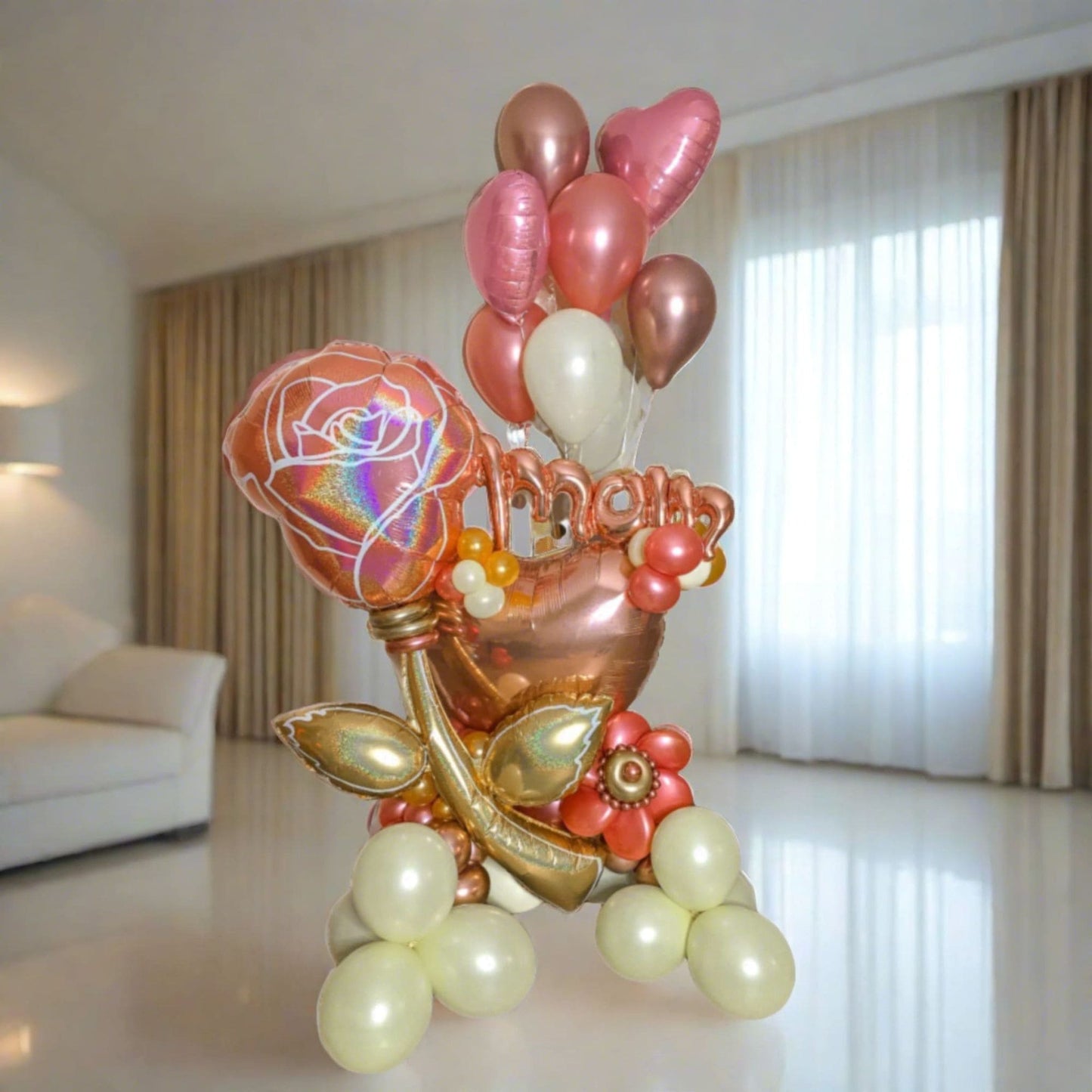 Globos Ramos Corazones