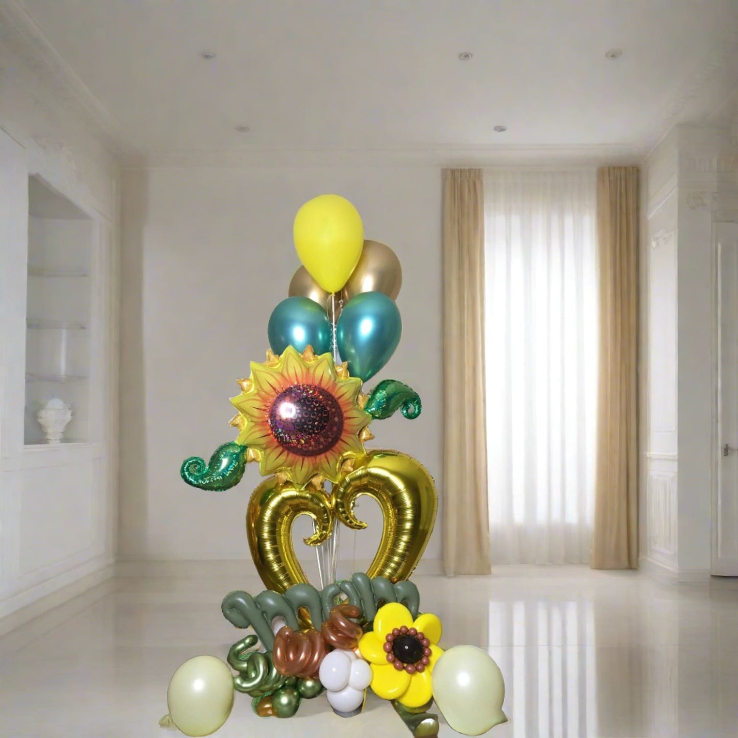 Globos Ramos Corazones