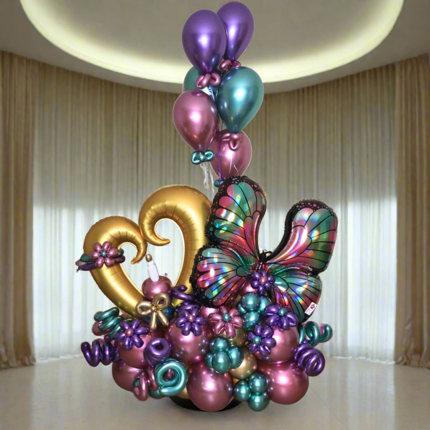 Globos Ramos Corazones