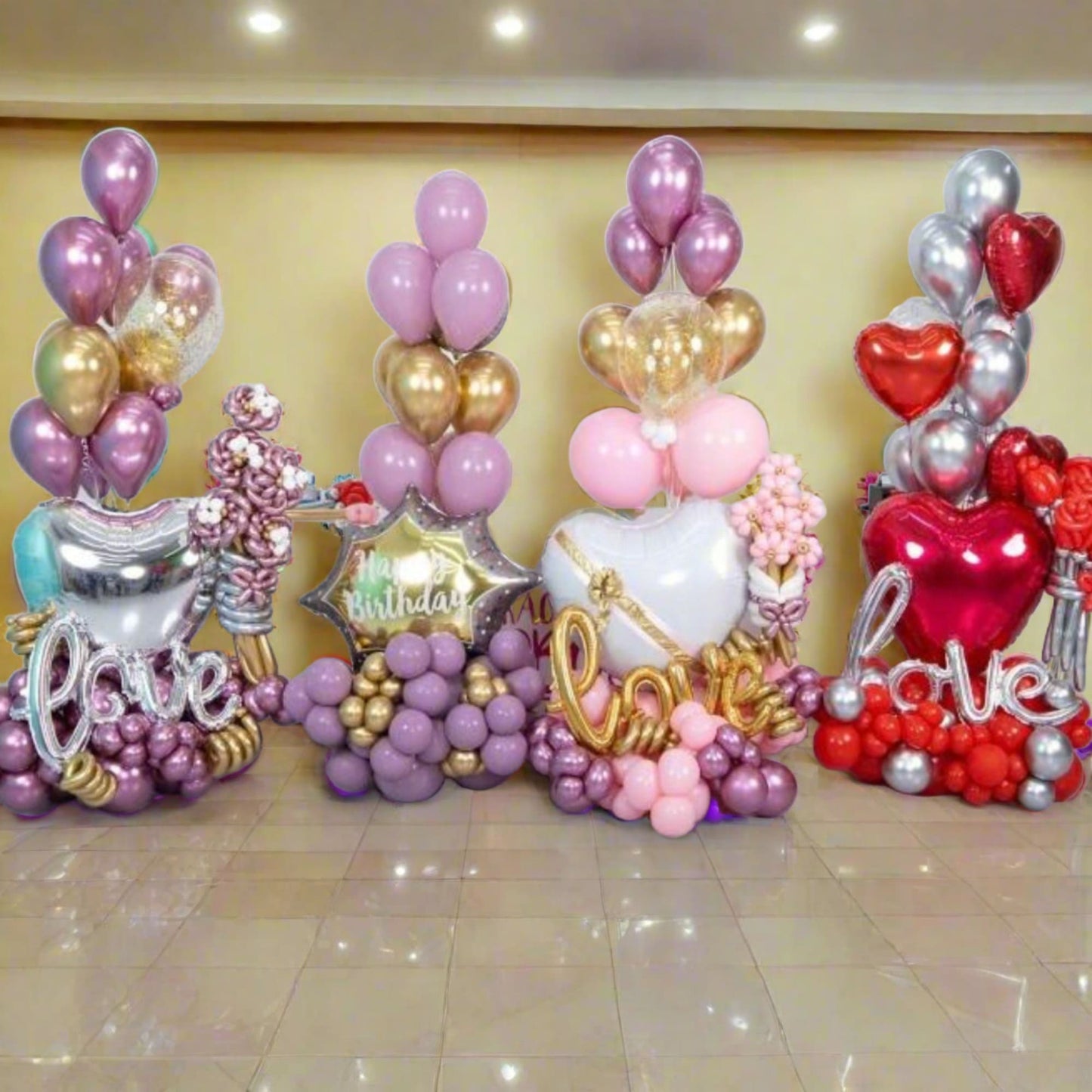 Balloons Bouquets Corazones